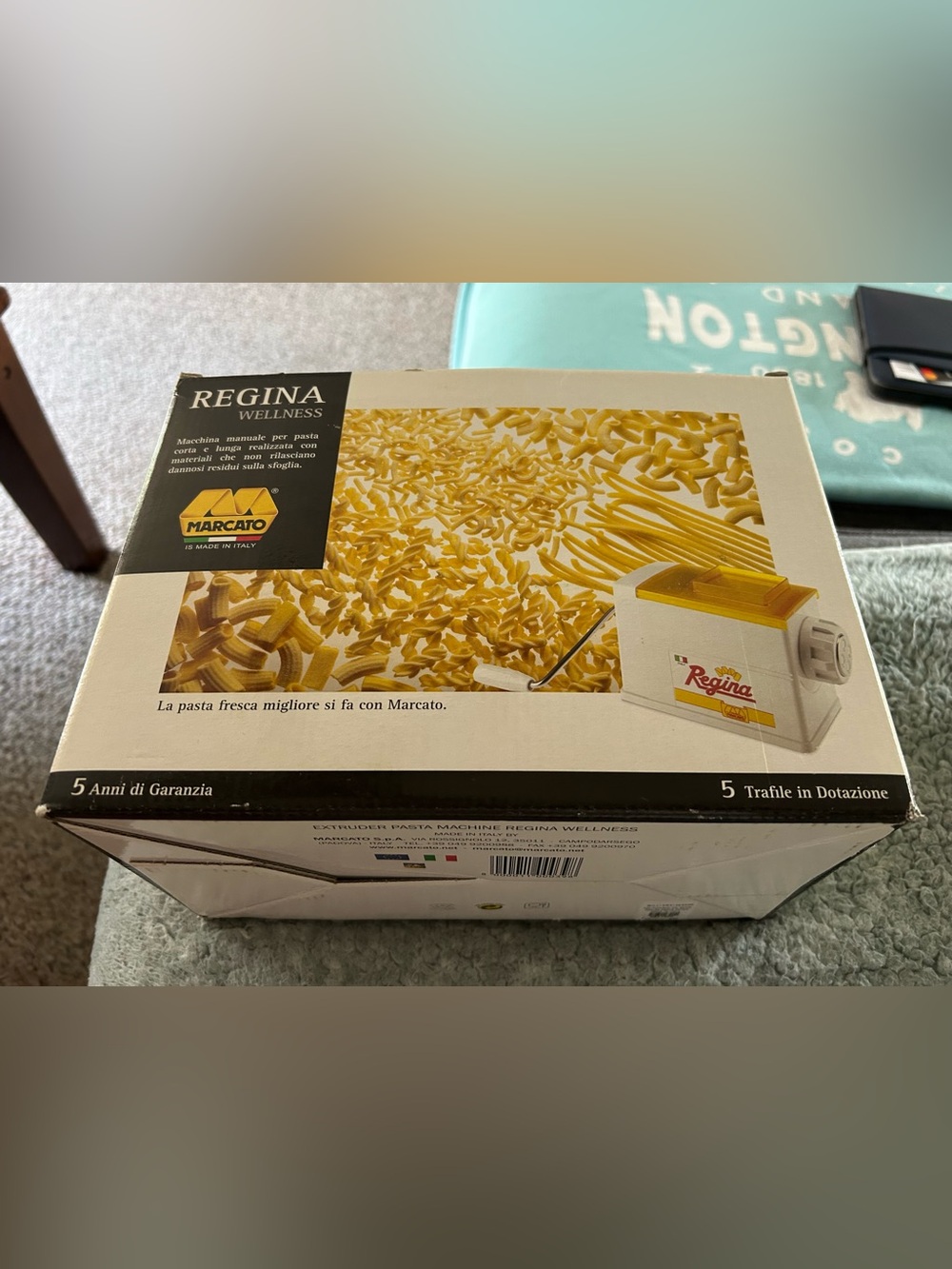 New Regina Wellness Marcato Classic Pasta Maker Made In Italy
